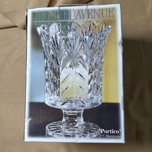 NWOT Fifth Avenue Crystal 7 1/2" Hurricane